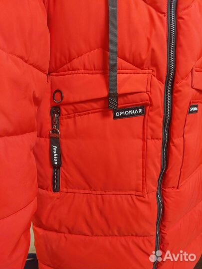 Пуховик зимний женский 56 58