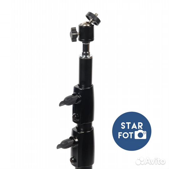 Штатив для лазерного уровня 260см., стальной