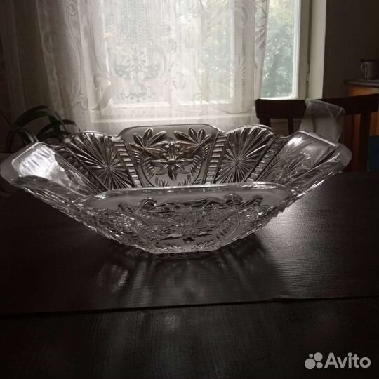 Хрусталь СССР, вазы, салатницы, конфетницы