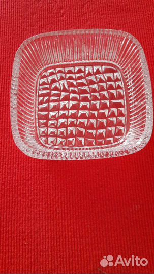 Салатник хрустальный