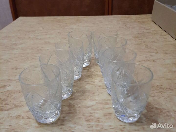 Хрустальные рюмки СССР