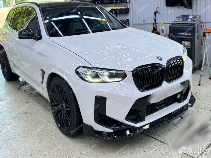 Губа передняя BMW X3 G01 X3M F97 X4M F98 LCI