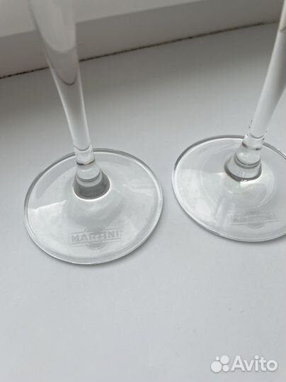 Бокалы под мартини