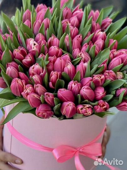 Цветы букеты тюльпаны
