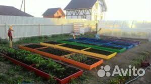 Грядки металлические