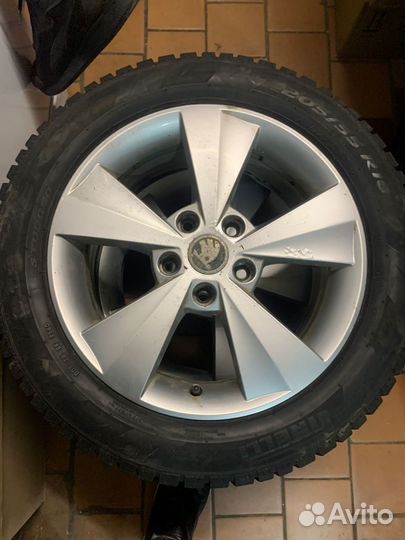 Колеса в сборе r16 зимние 5 112