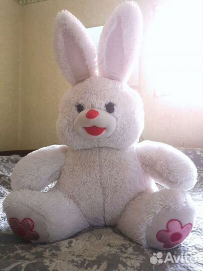 Заяц Большой Плюшевый