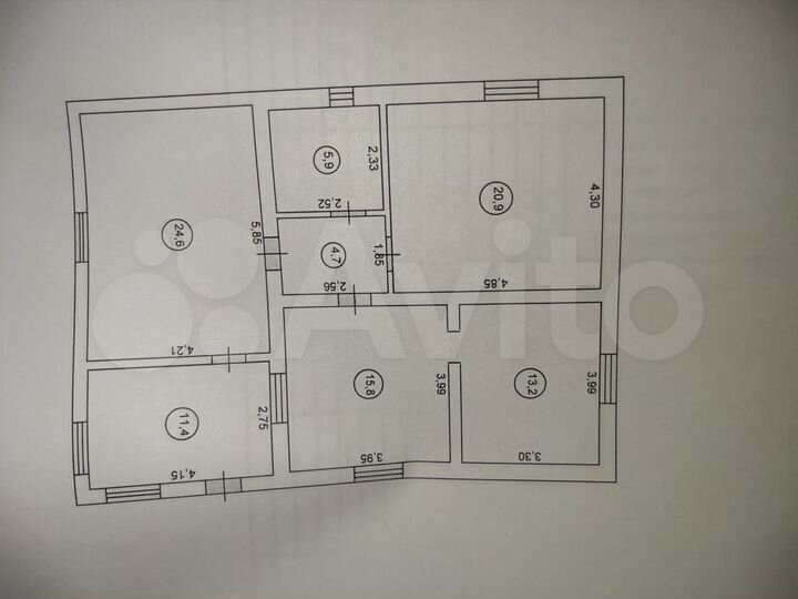 Дом 96,5 м² на участке 27,8 сот.