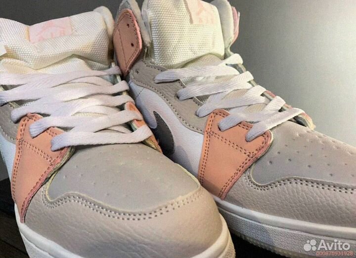 Кроссовки Nike Air Jordan тёплые (Арт.91660)