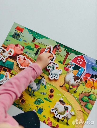 Пазл с объёмными фигурами