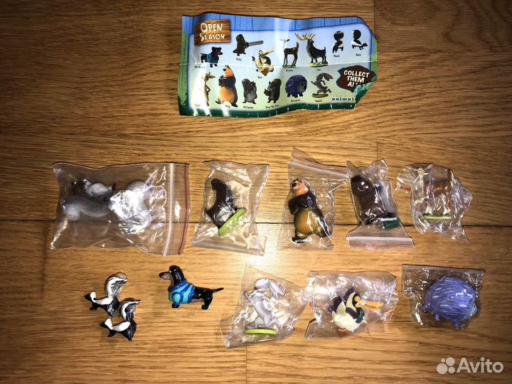 Игрушки из киндер-сюрприз