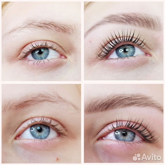 Модели на брови и ресницы