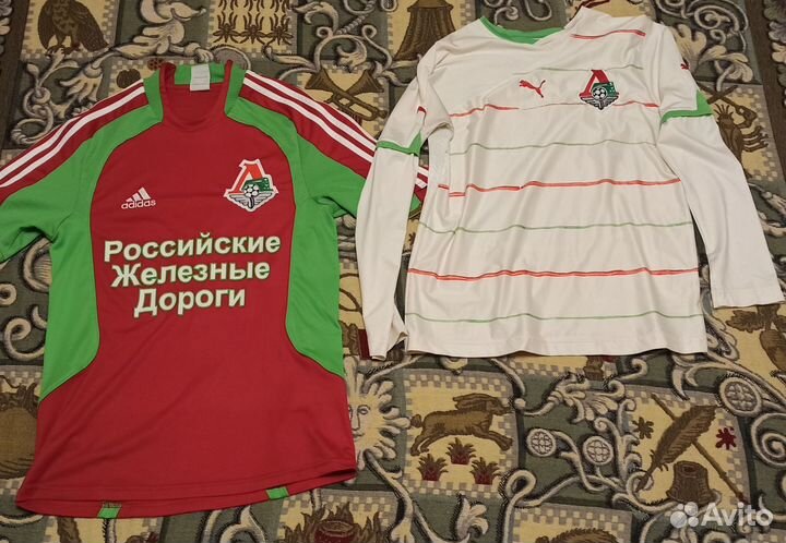 Игровая майка фк Локомотив Москва