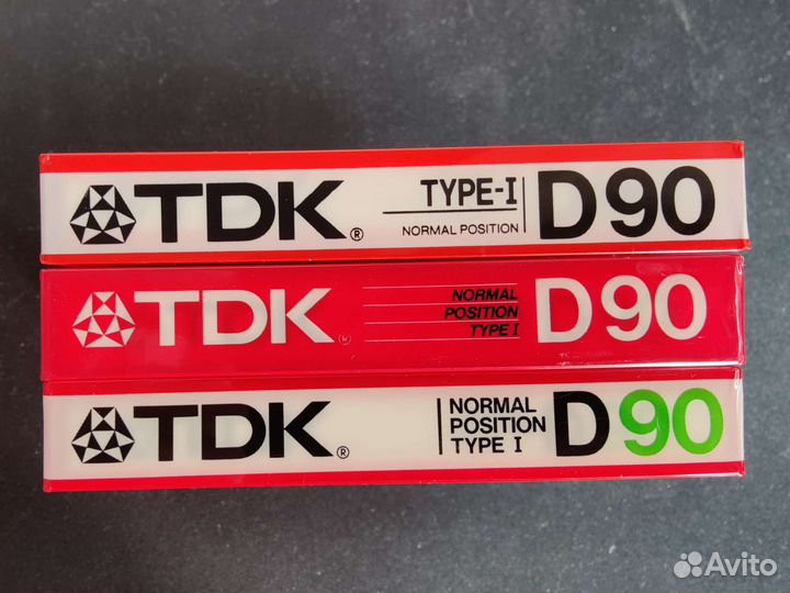 Аудиокассета TDK D90