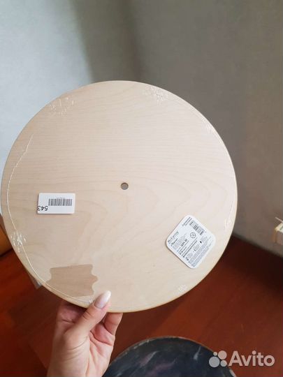 Деревянная заготовка для изготовления часов