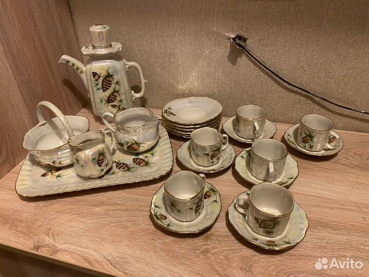 Кофейный сервиз СССР раритет эксклюзив