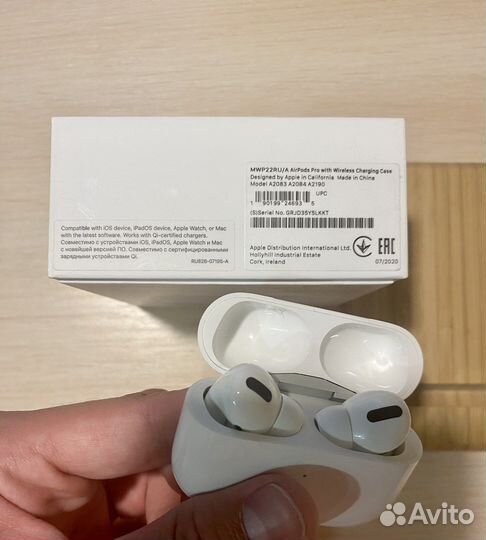 AirPods Pro оригинал, Ростест