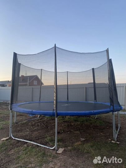 Батут с сеткой