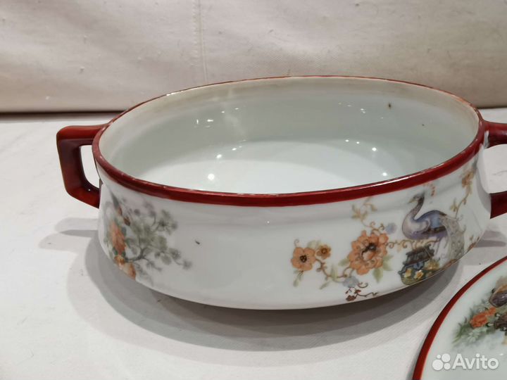 Соусник в китайском стиле. Фарфортрест Дулево