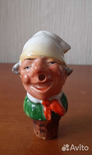 Пробка для бутылки винтажная. Пробка 