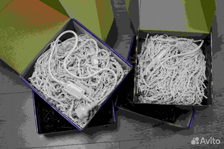 Гирлянда уличная 25м