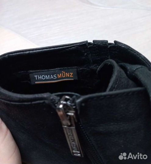 Мужские ботинки 41 Thomas munz натуральная кожа