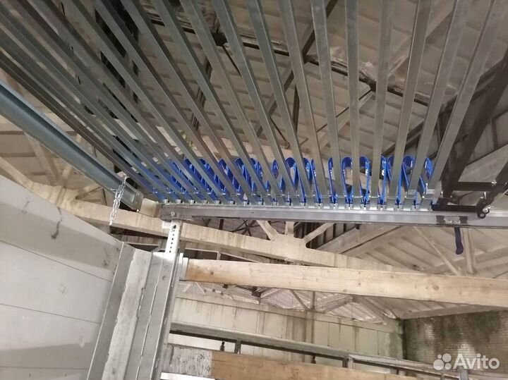 Сдвижная крыша на полуприцеп