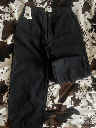Джинсы carhartt широкие