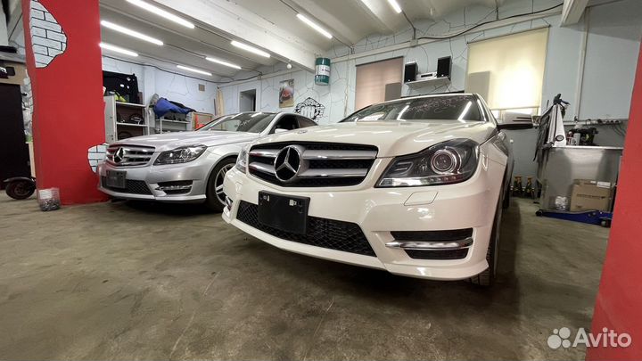 Mercedes W204 AMG купэ в разбор