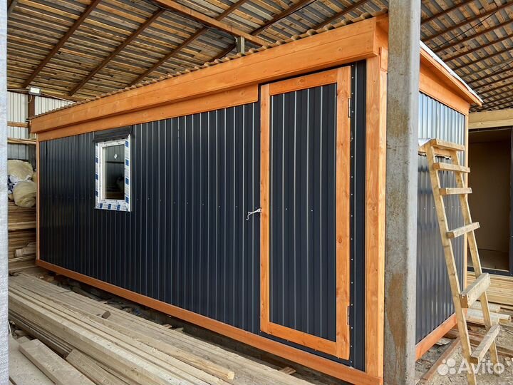 Бытовка новая 6м