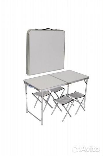 Стол складной+4 стула