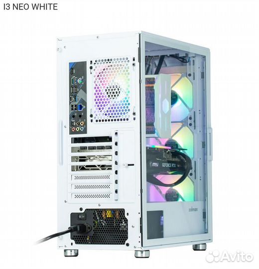 Корпус Zalman I3 NEO Miditower Без бп белый, I3 NE