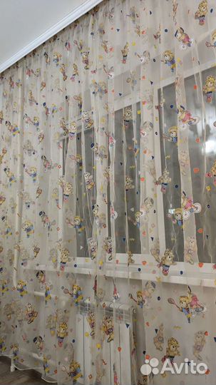 Тюль в детскую