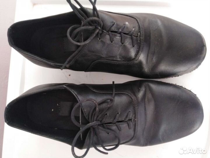 Кожаные танцевальные туфли