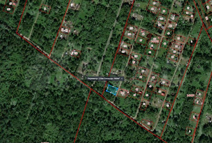 Участок 9,6 сот. (СНТ, ДНП)
