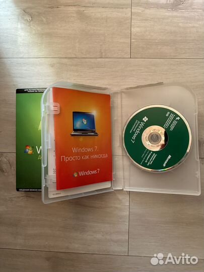 Windows 7 Home Premium Ru DVD box