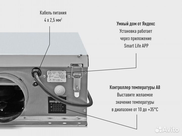 Приточная установка с подключением к умному дому