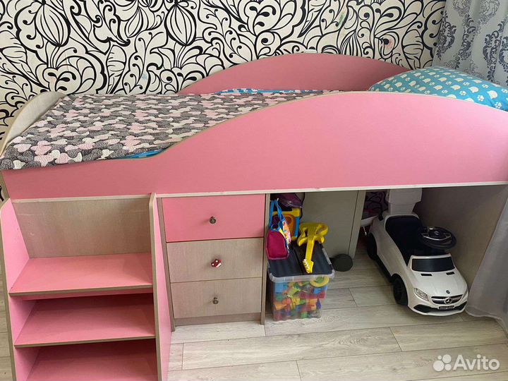 Детская кровать чердак