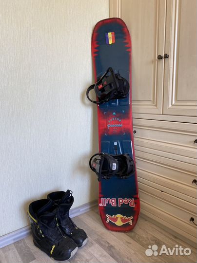 Сноуборд burton комплект