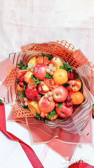 Фруктовый букет съедобный полезный подарок