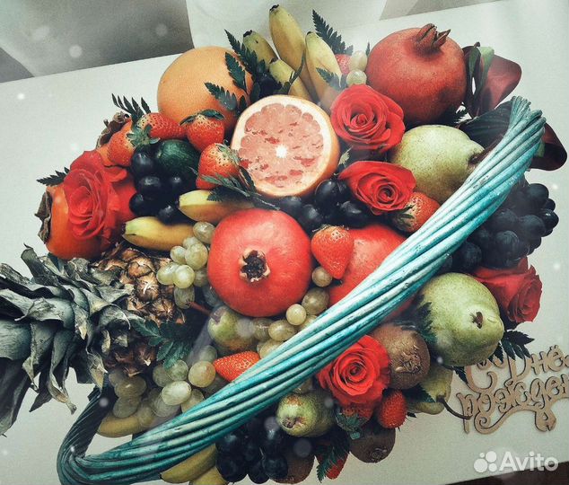 Фруктовая корзина, фруктовый букет