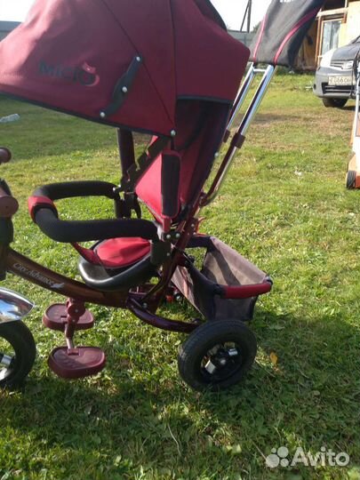 Детский велосипед-коляска micio