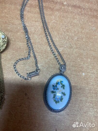 Брошка и кулон Ретро СССР