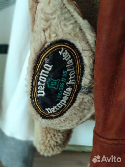 Дублёнка мужская vera pelle(Италия) 50-52 р-р