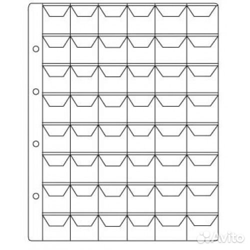 Листы для Монет и Банкнот формата Optima