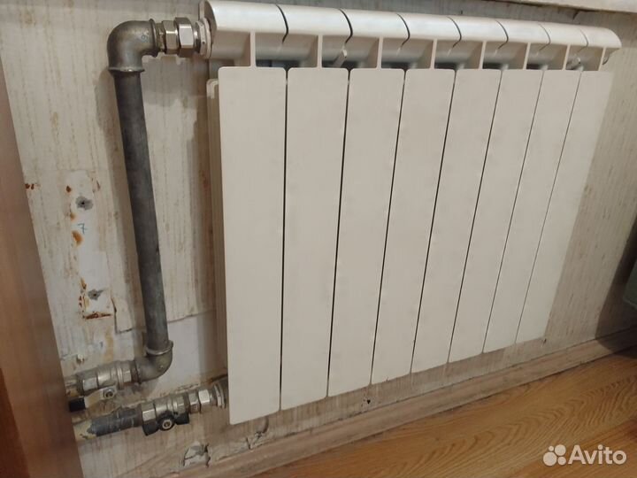 Установка радиаторов отопления