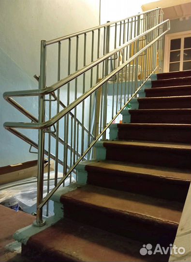 Перила для лестниц из нержавеющей стали, поручни