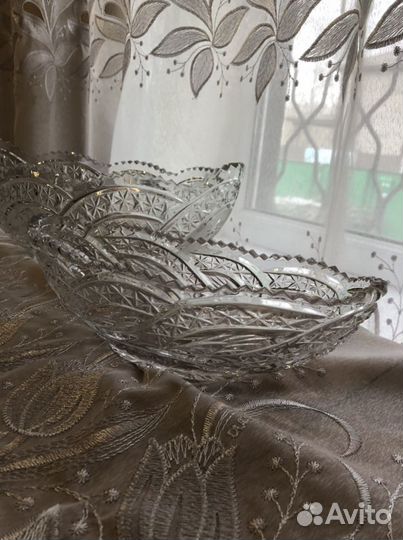 Ваза хрустальная СССР