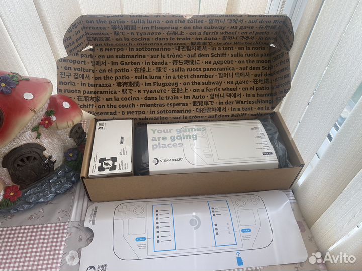 Steam deck 512 gb LCD как новый