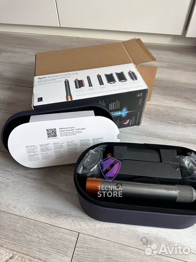 Dyson hs05 long яркий никель новый